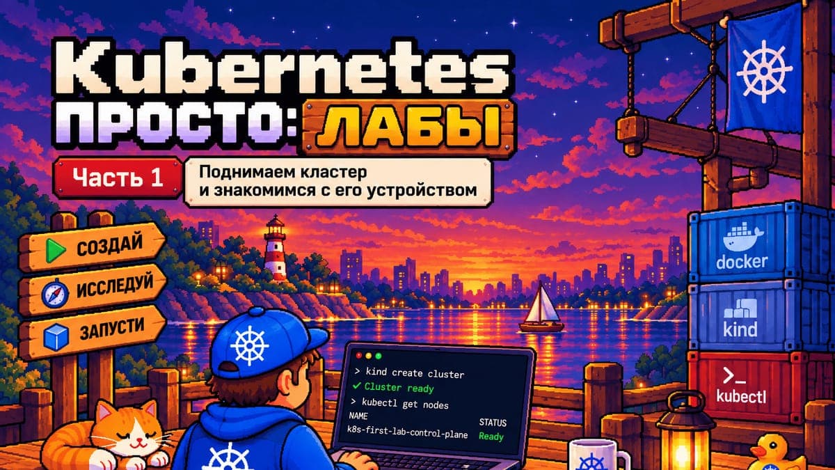 Kubernetes просто лабы, часть 1: поднимаем кластер и знакомимся с его устройством