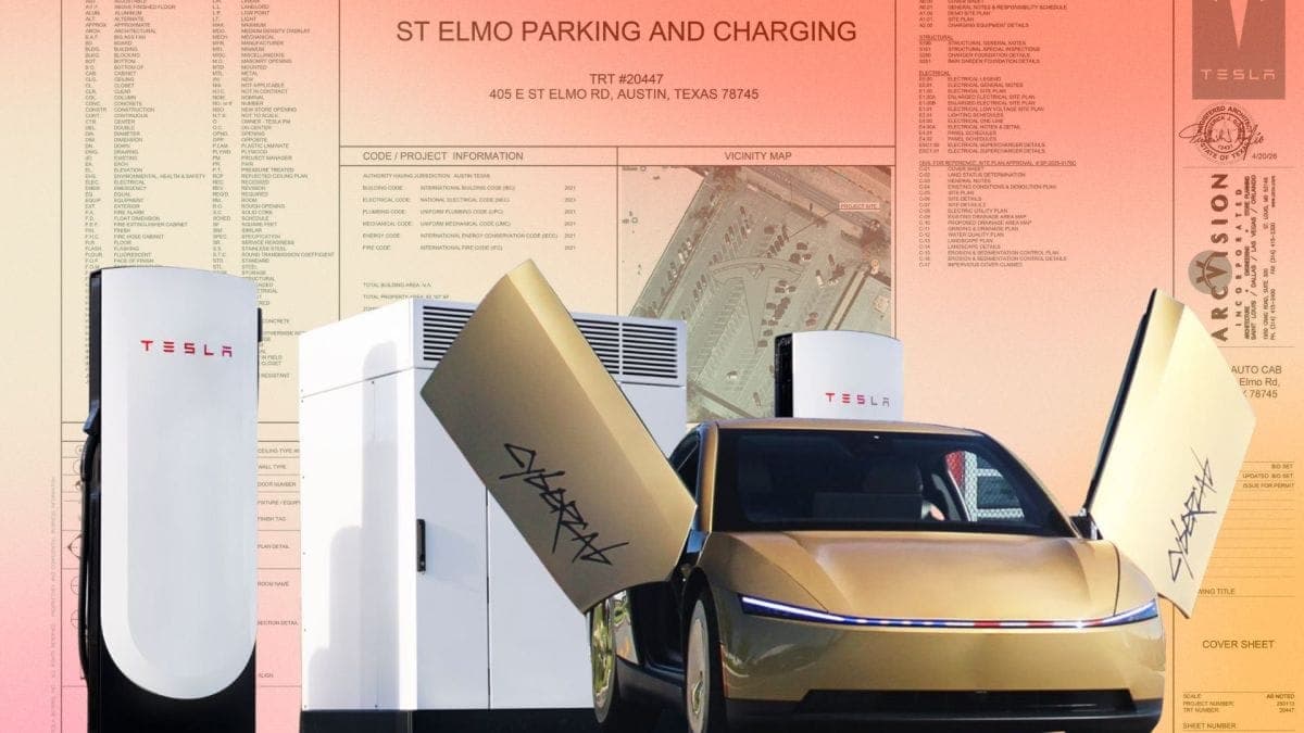 Les plans du futur hub de Robotaxi Tesla dévoile l’envers du décor (et ce n’est pas 100 % autonome)