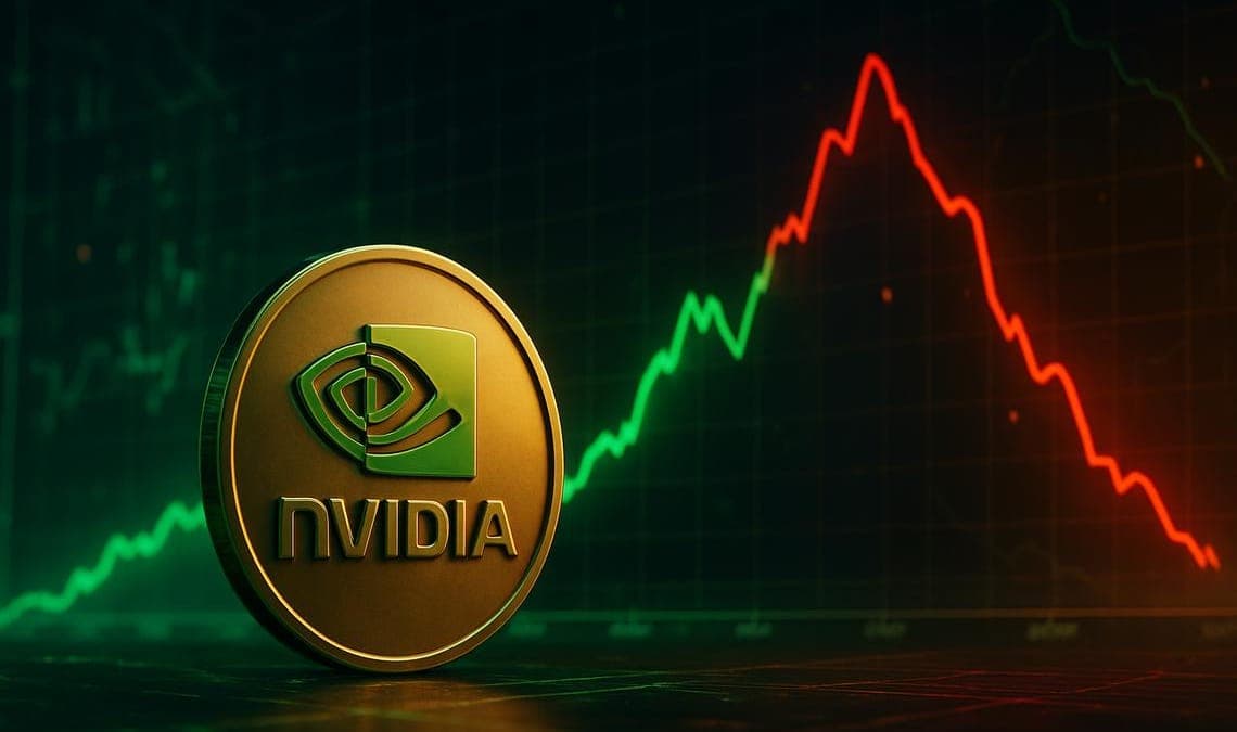 Azioni Nvidia sotto 214 dollari: rischio ribasso a 190 prima dei conti
