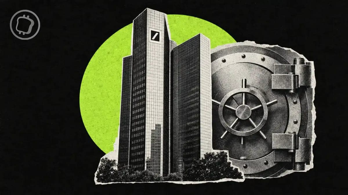 Deutsche Bank va proposer des services de garde crypto