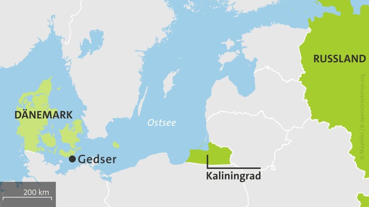 Russland und Dänemark beschuldigen sich nach Leuchtraketen-Beschuss