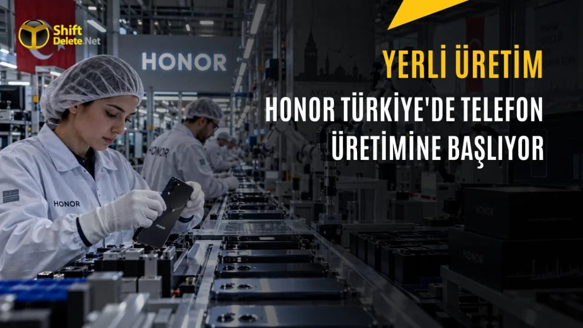 Honor Türkiye’de Telefon Üretecek
