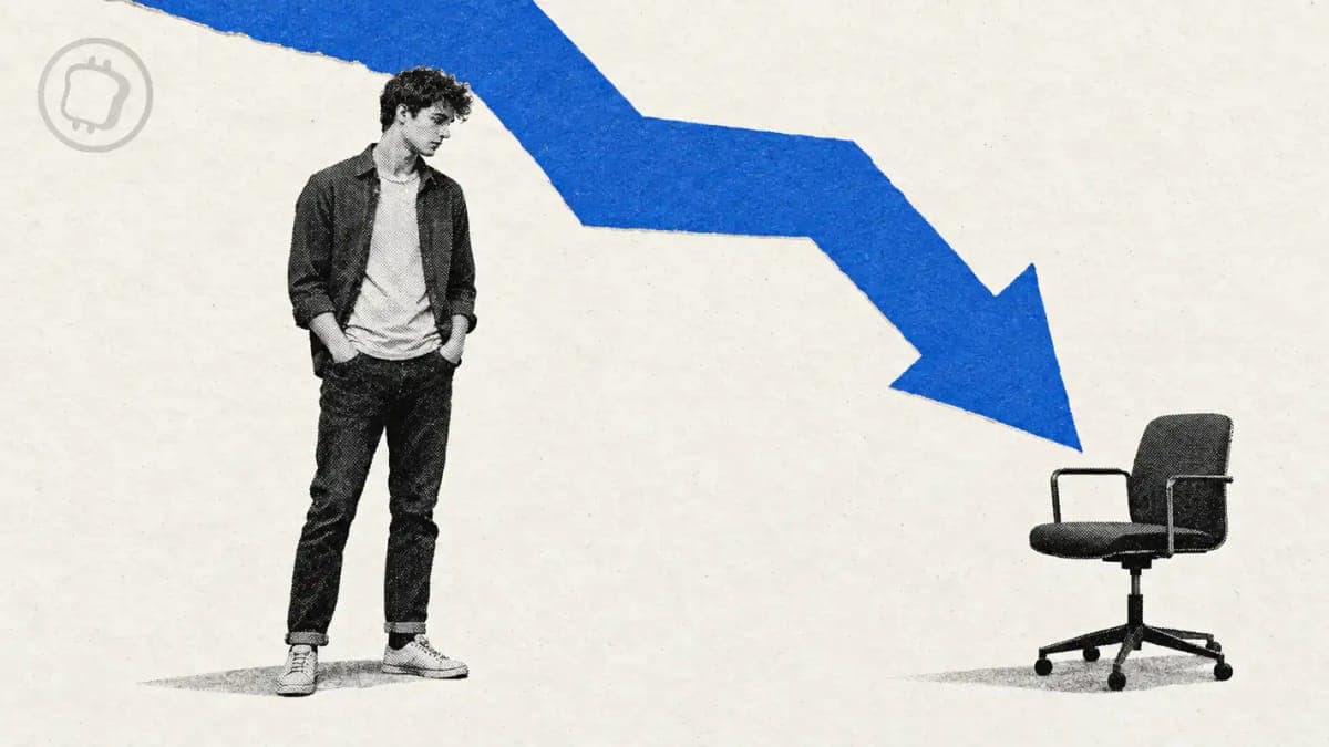 IA : les embauches de jeunes développeurs en CDI chutent de 42 %