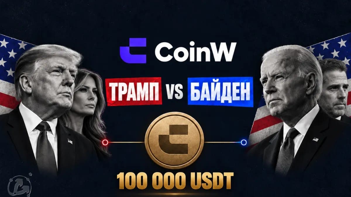 CoinW добавила мем-коин Хантера Байдена и запустила турнир на 100 000 USDT