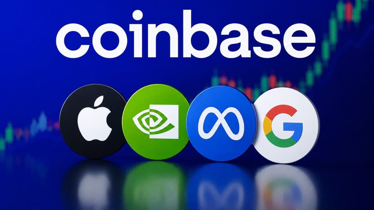 Apple und Nvidia rund um die Uhr handeln? Coinbase macht es möglich