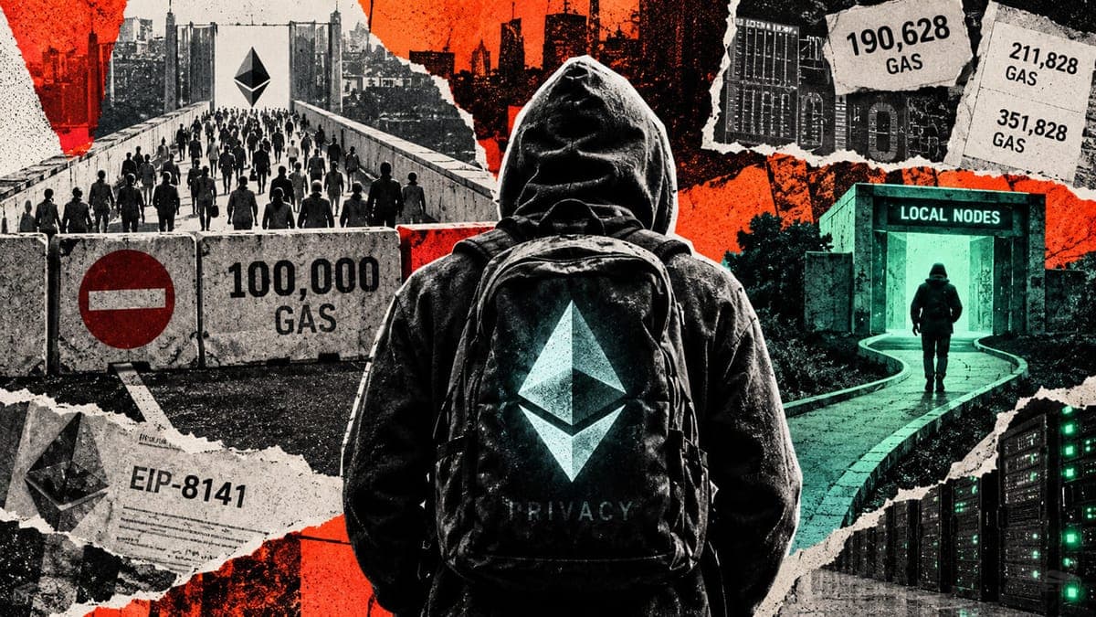 Ethereum’s privacy push hits a numbers problem: one proof needs nearly twice the proposed gas allowance