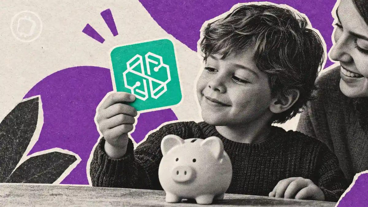 Investir en crypto pour ses enfants facilement avec Swissborg