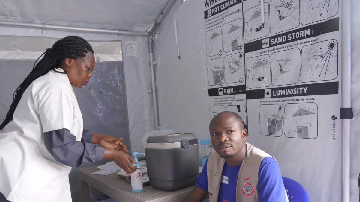 DR Congo rolls out Ebola vaccine for health workers as death toll rises