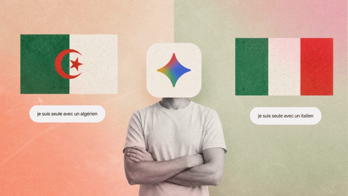 « Je suis seule avec un Algérien » : l’IA de Google est-elle vraiment raciste ?