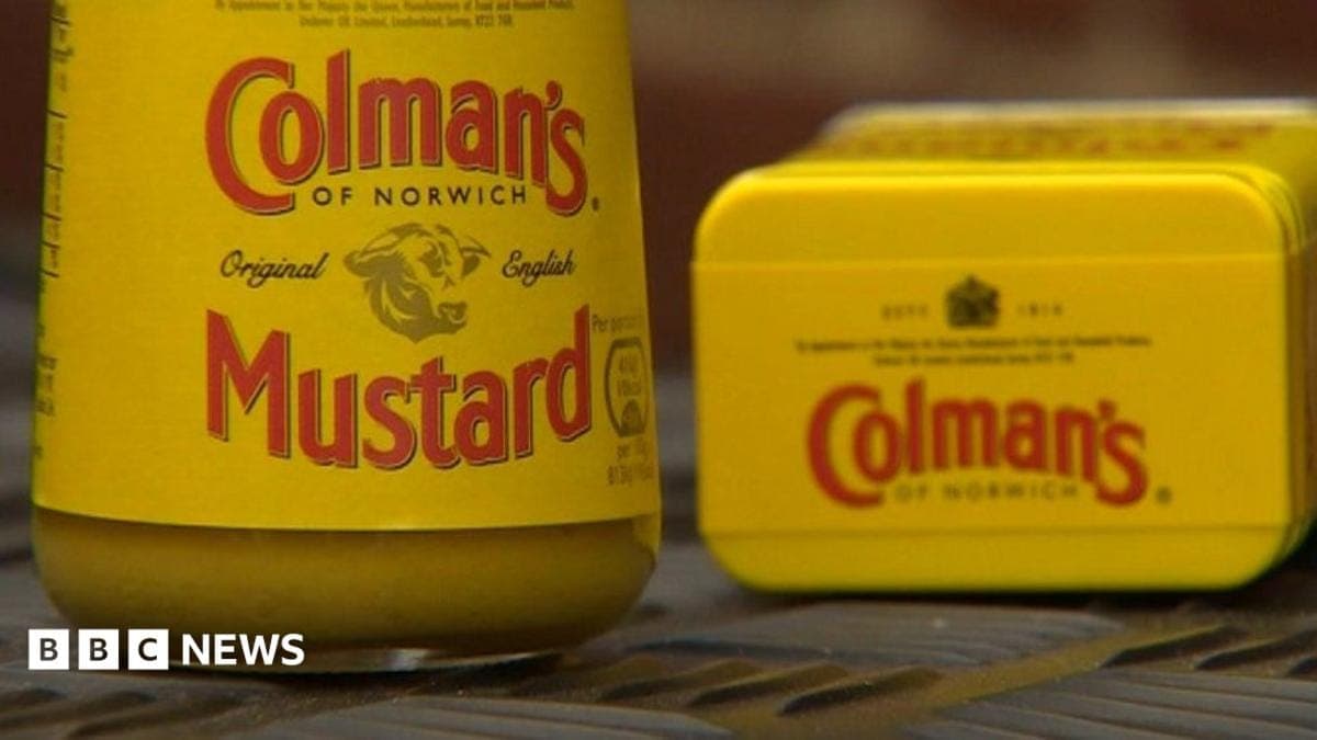 Colman's Mustard put up for sale ahead of merger