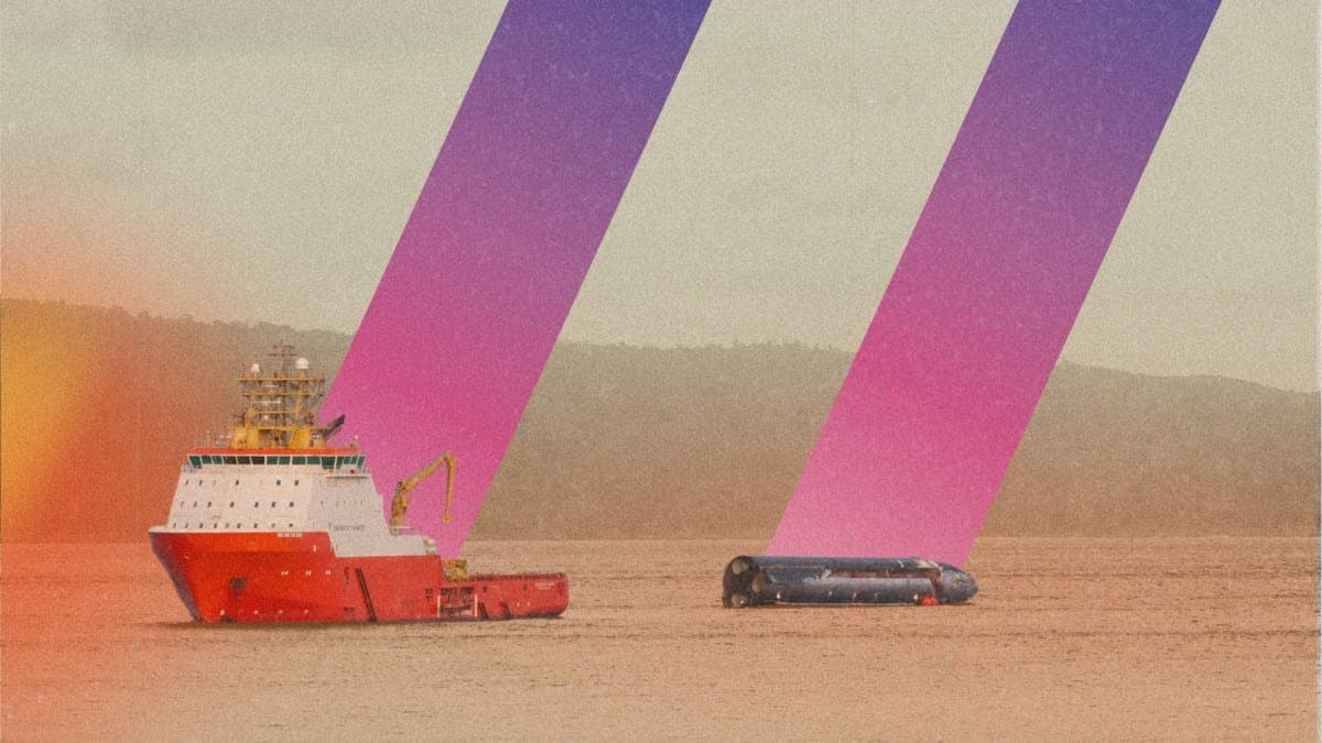 Sauvetage du Starship : un navire spécial est sur zone pour repêcher la fusée géante