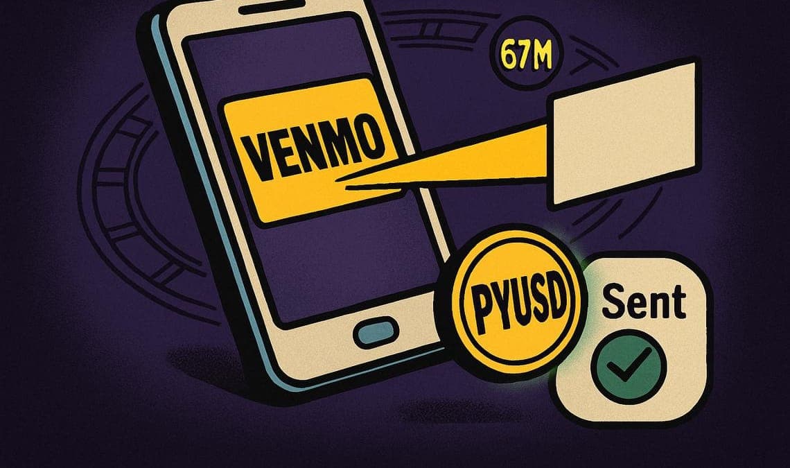 Supporto PYUSD su Venmo: ora 67 milioni di utenti possono comprare la stablecoin