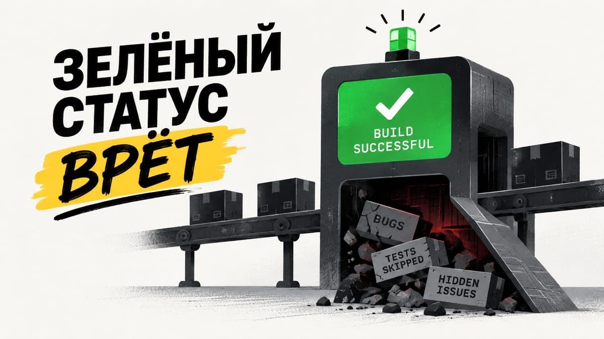 Зелёный Jenkins ещё ничего не значит: 12 ошибок, которые не ломают сборку