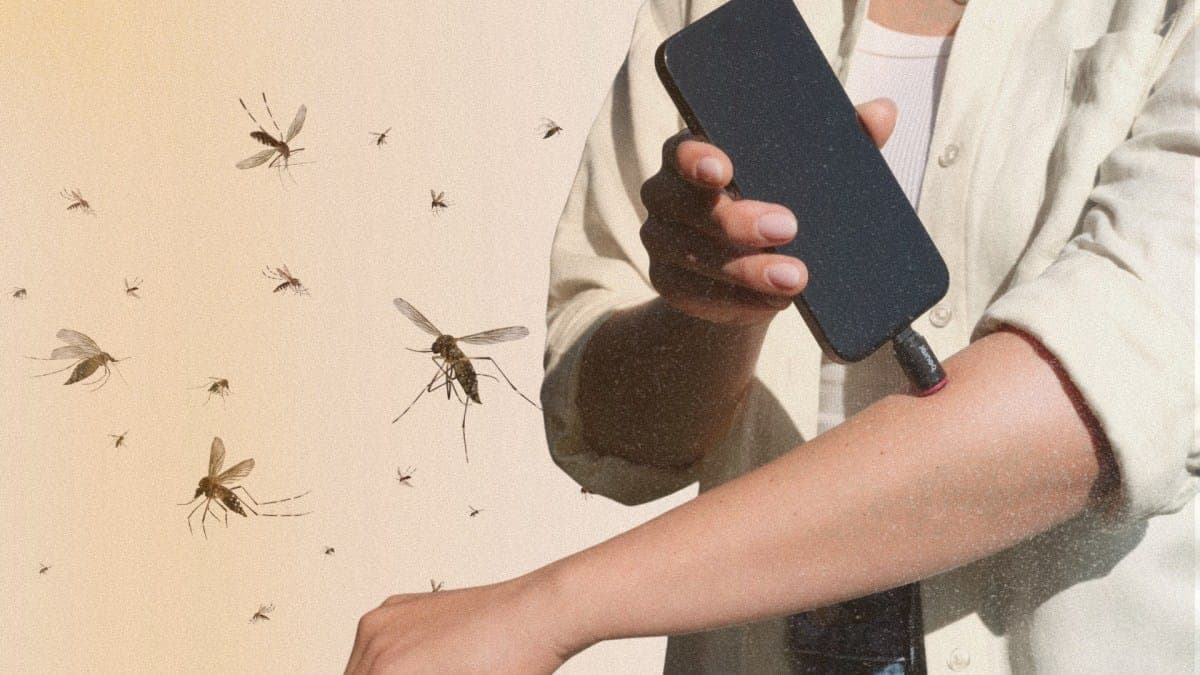 Ce minuscule accessoire à brancher sur son smartphone calme les piqûres de moustiques