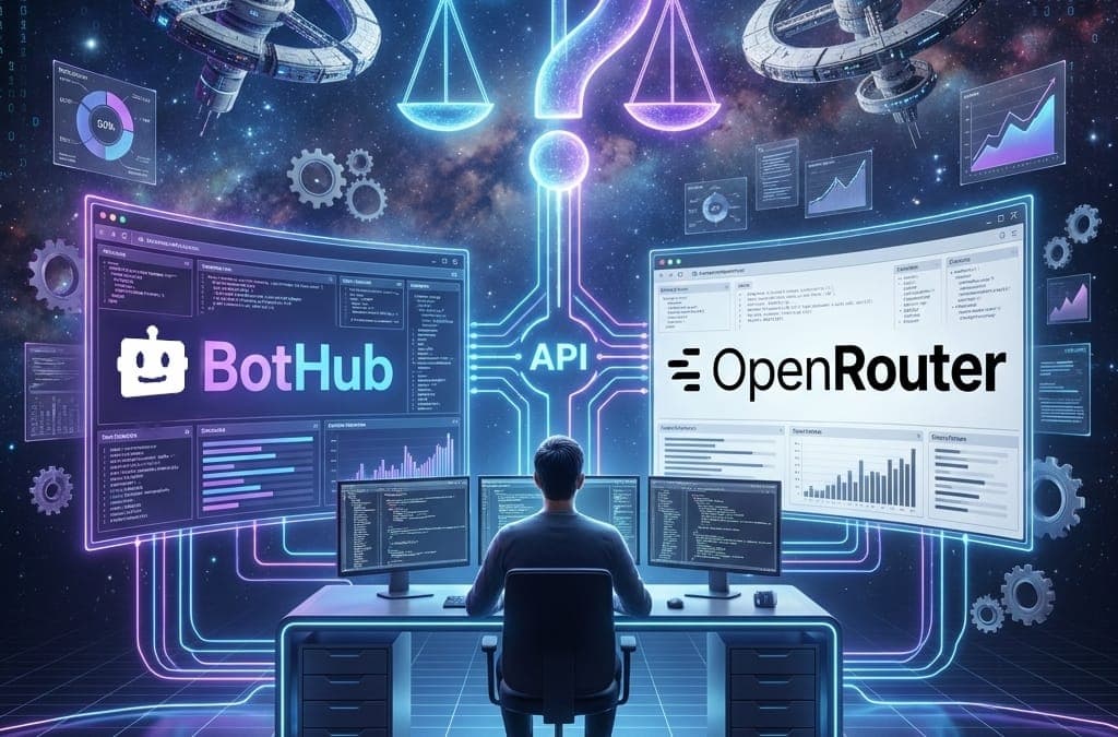 BotHub vs OpenRouter: техническое и ценовое сравнение API-платформ для работы с LLM