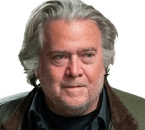 Steve Bannon — Who will explain the presidential race before 2027?
