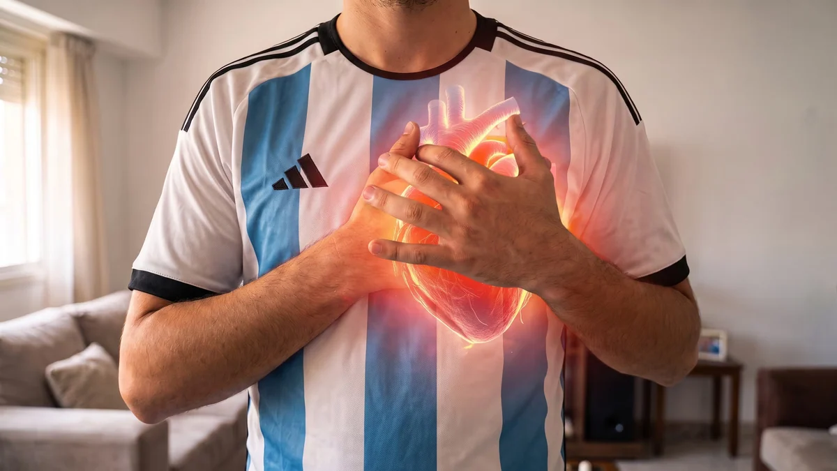 El VAR del corazón: cuatro consejos de los cardiólogos para evitar riesgos durante un partido agónico
