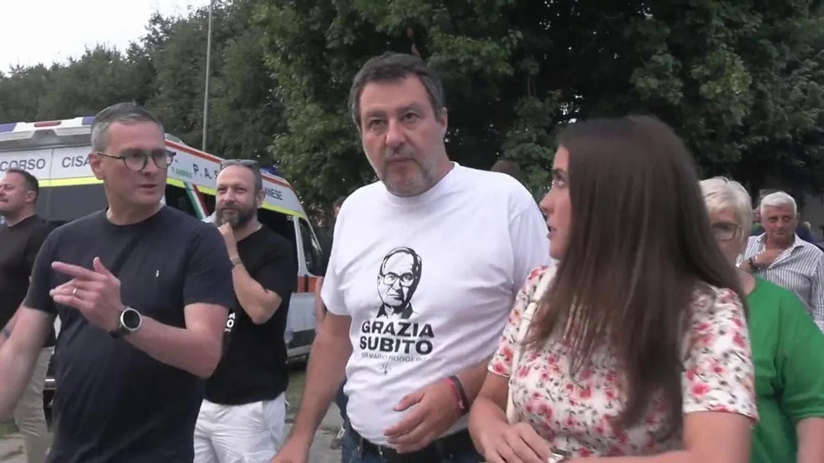 Caso Roggero, Salvini torna al carcere di Bollate per il secondo giorno di seguito