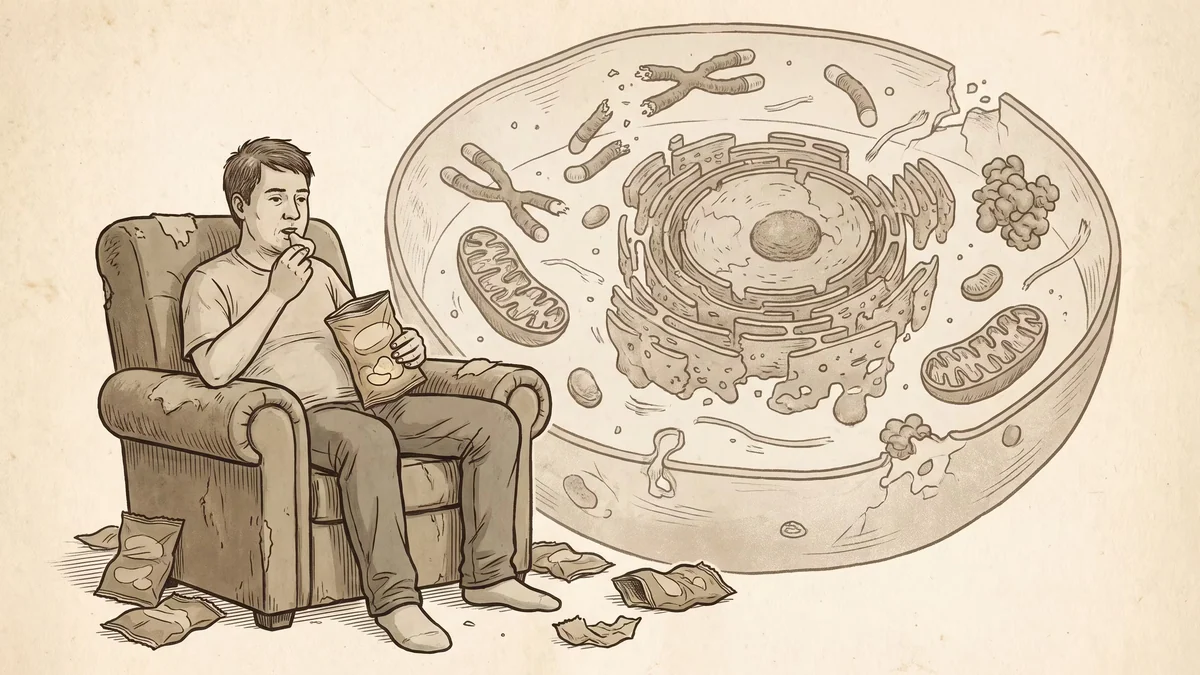 El hábito de picar entre comidas que acelera el envejecimiento celular, según la ciencia
