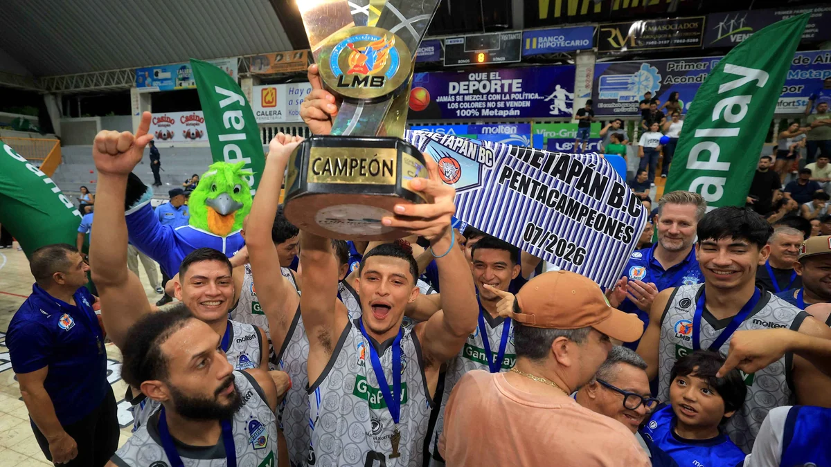 El Metapán BC conquista su quinto título en la Liga Mayor de Baloncesto de El Salvador