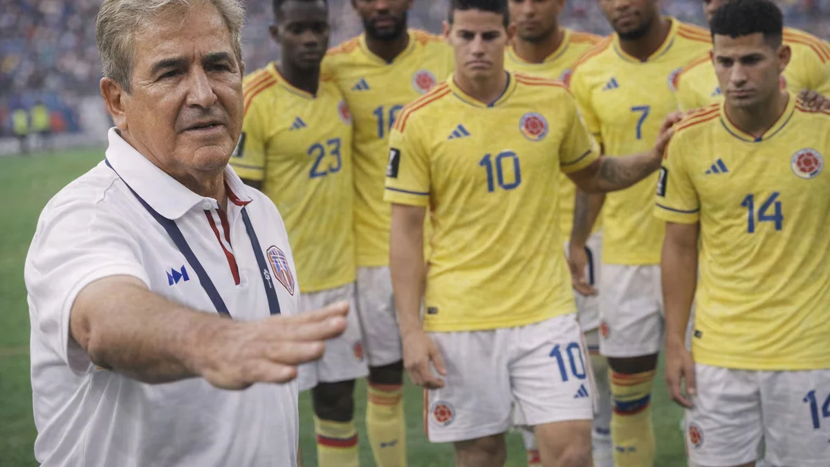 Jorge Luis Pinto exigió un recambio en la Selección Colombia: “Tienen que salir como 10 jugadores, encabezados por James”