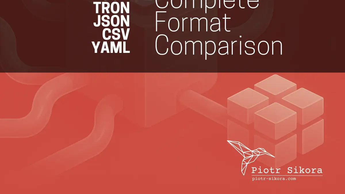 TOON против TRON против JSON, YAML и CSV для LLM-приложений