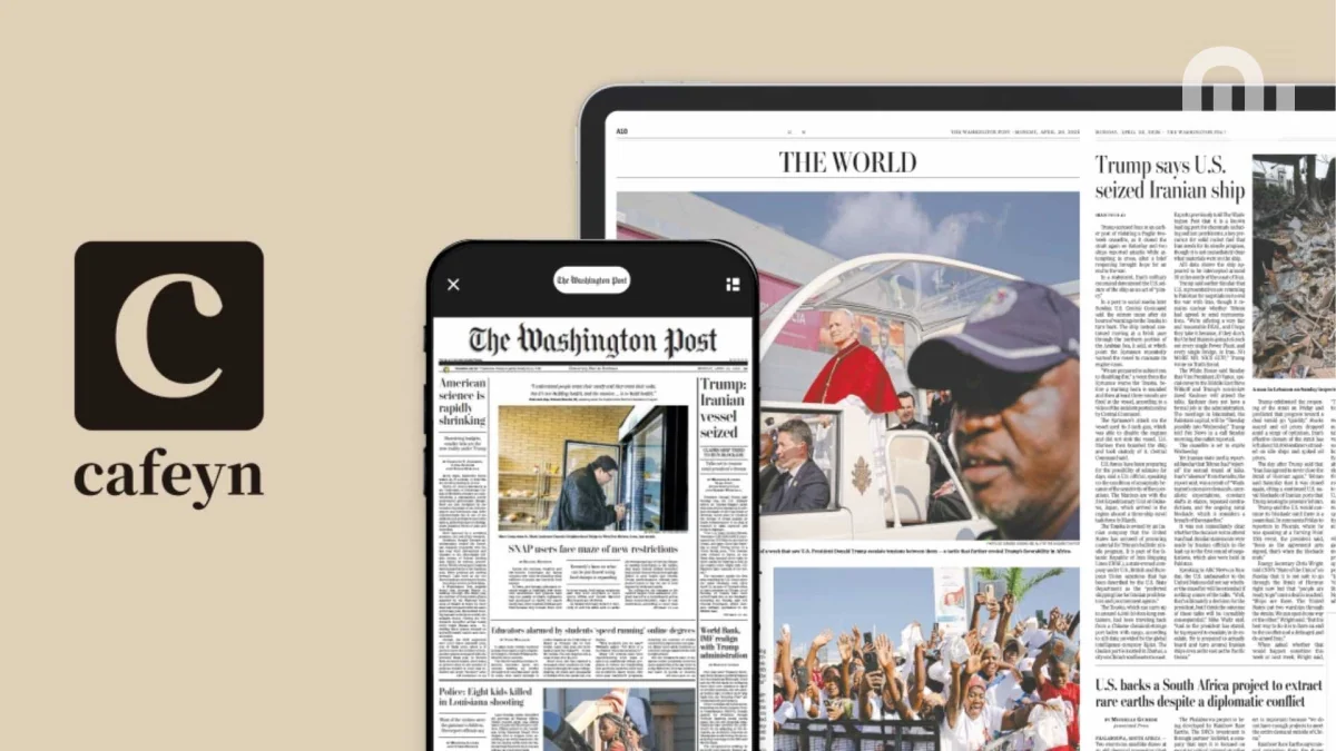 « C’est un titre de référence mondiale » : Cafeyn ajoute le Washington Post dans son abonnement presse