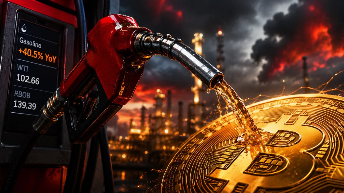 Bitcoin’s $70K path now runs through pump prices as Iran shock fades