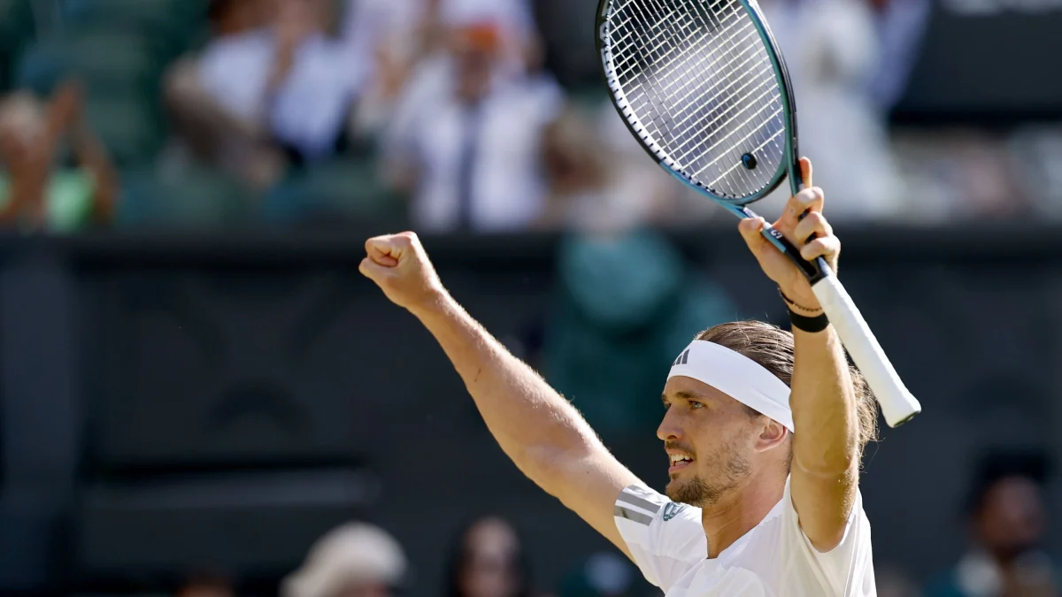 Deutsche Tennisprofis: Zverev im Viertelfinale, Struffs Wimbledon-Märchen endet