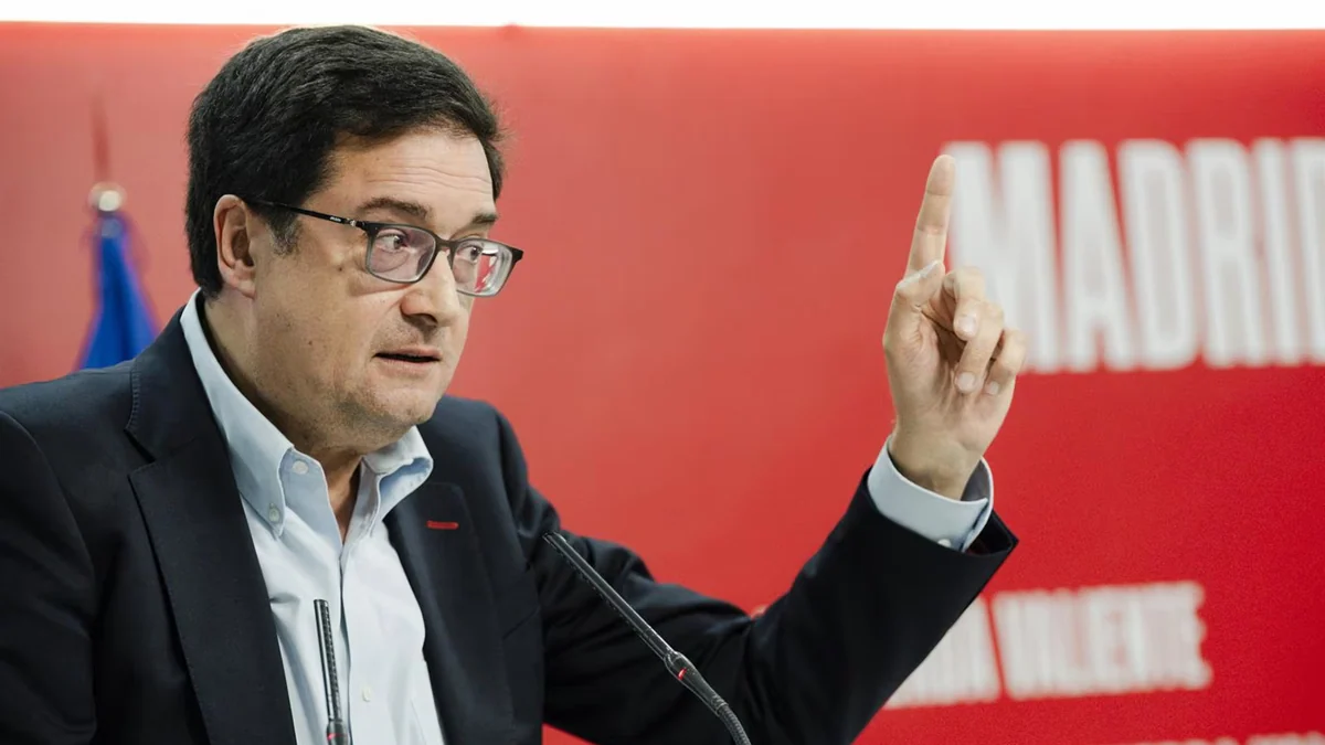 Óscar López promete que se va a "dejar la vida en cambiar la Comunidad de Madrid" tras ser proclamado candidato del PSOE