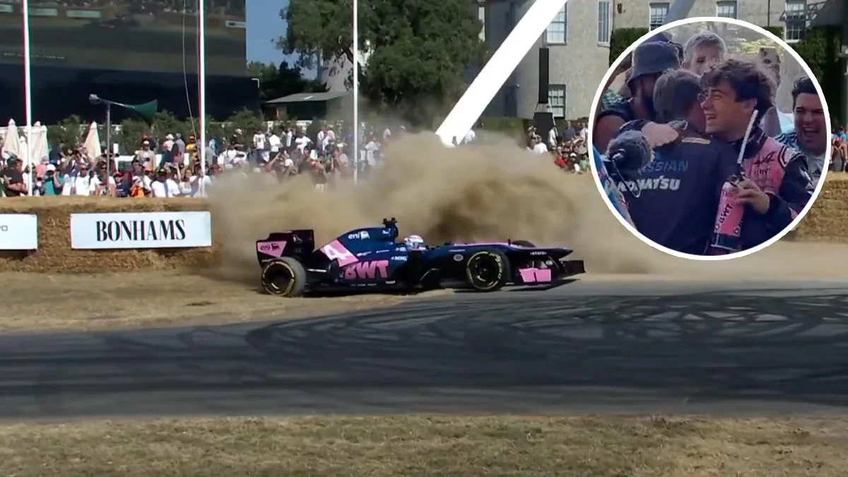 Show de Colapinto en el Festival de Goodwood: el dato clave sobre su futuro y la frase que encendió la previa de Argentina-Inglaterra