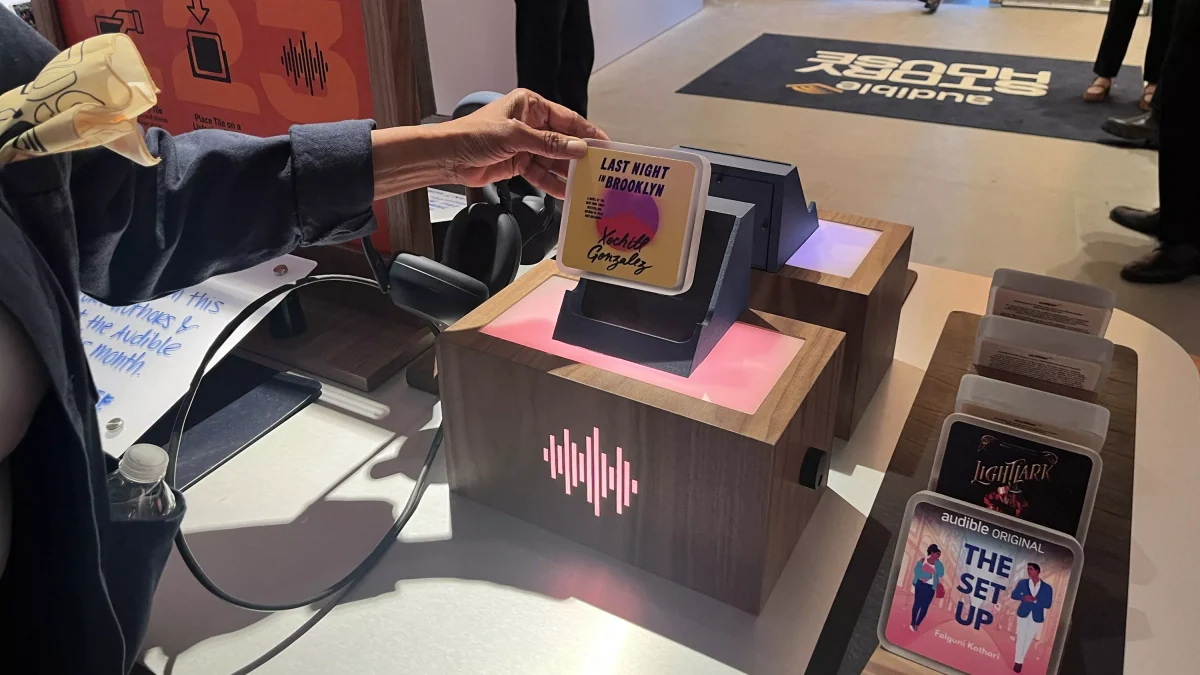 À New York, une librairie sans livres consacrée aux audiobook