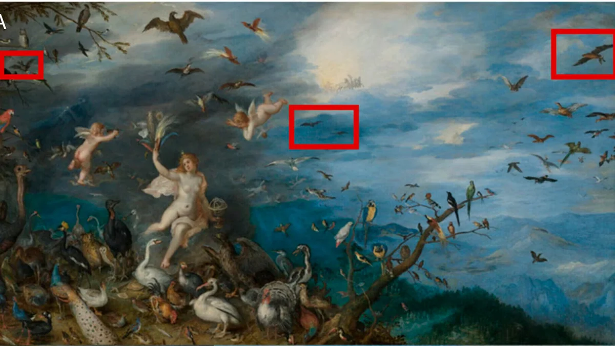 Cómo una pintura del siglo XVII pudo adelantarse 4 siglos a un descubrimiento sobre comportamiento animal