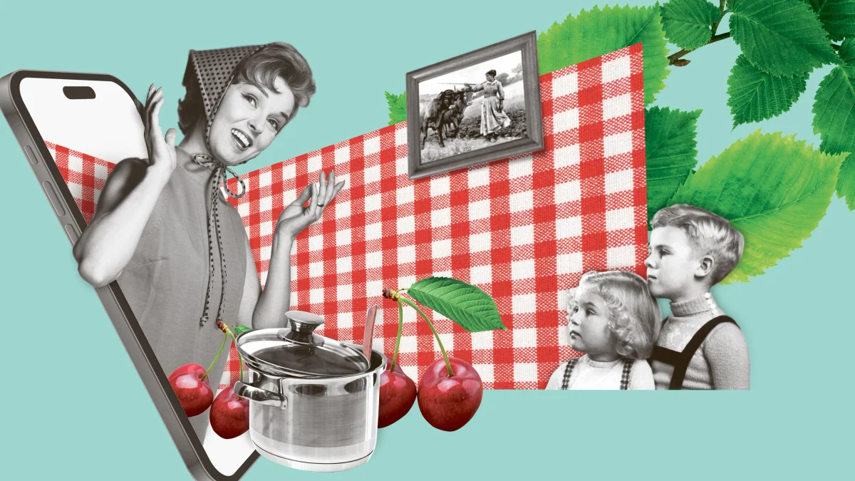 Tradwives und Landfrauen: „Ich kann auch in Latzhose Marmelade einkochen“