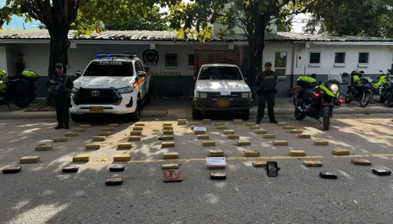 Con la imagen de Cristiano Ronaldo, así transportaban cargamento de cocaína incautado en Colombia