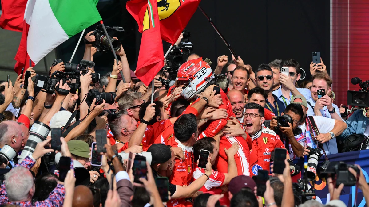 Leclerc se lleva un Gran Premio de Gran Bretaña con final desangelado