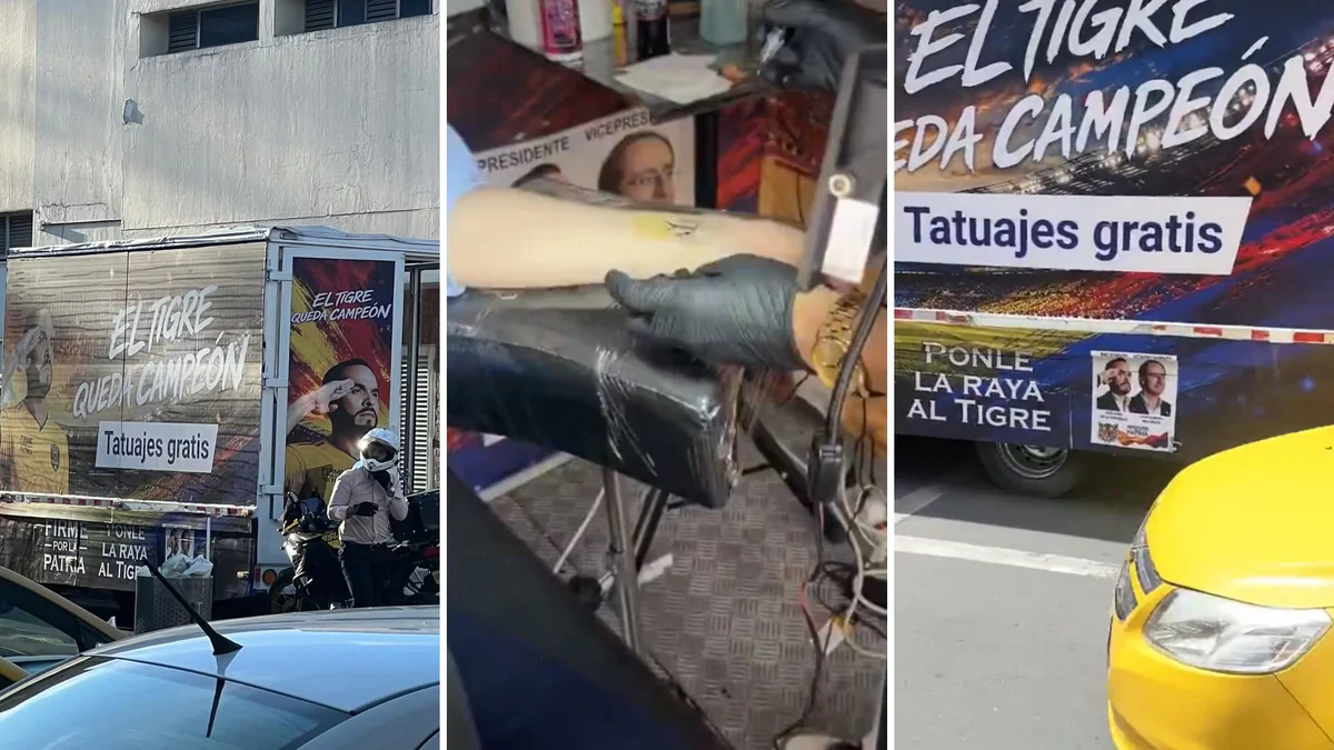 Del discurso a la tinta: seguidores de Abelardo de la Espriella se hicieron la raya del ‘Tigre’ en la piel gratis