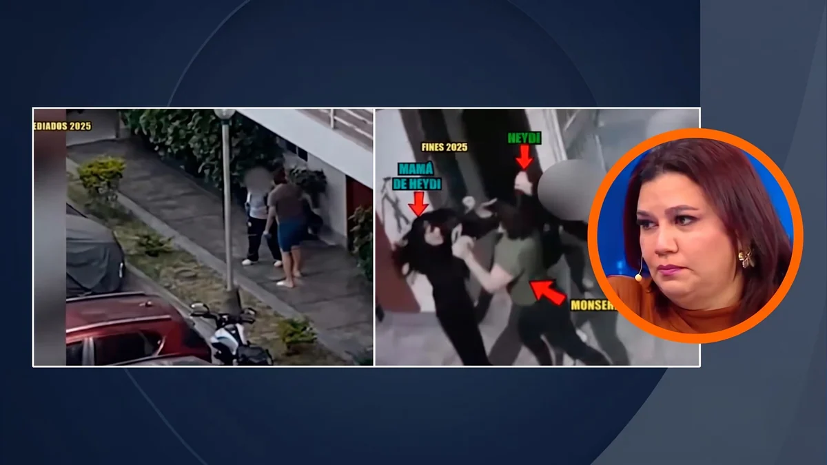 Monserrat Seminario enfrenta polémica tras difundirse videos de presunto maltrato a su hija y agresión a mamá de novia de Melcochita