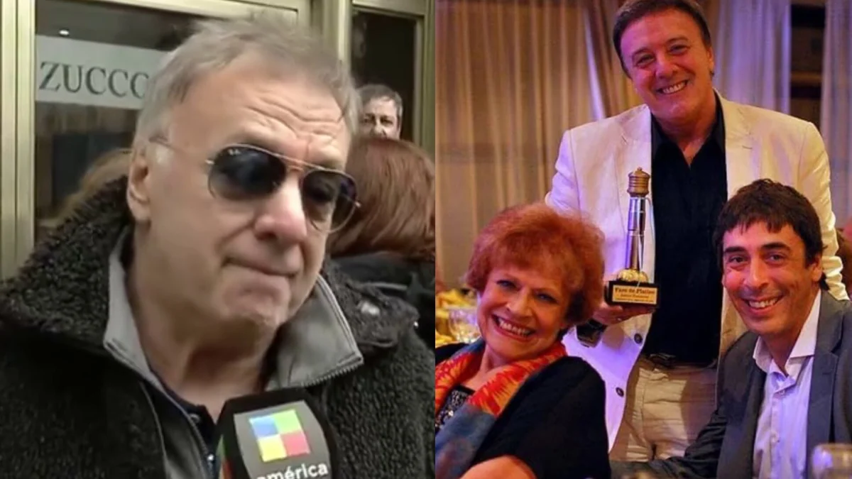 La desconsolada despedida de Javier Caumont, el hijo de María Rosa Fugazot: “Ella se murió cuando falleció René”