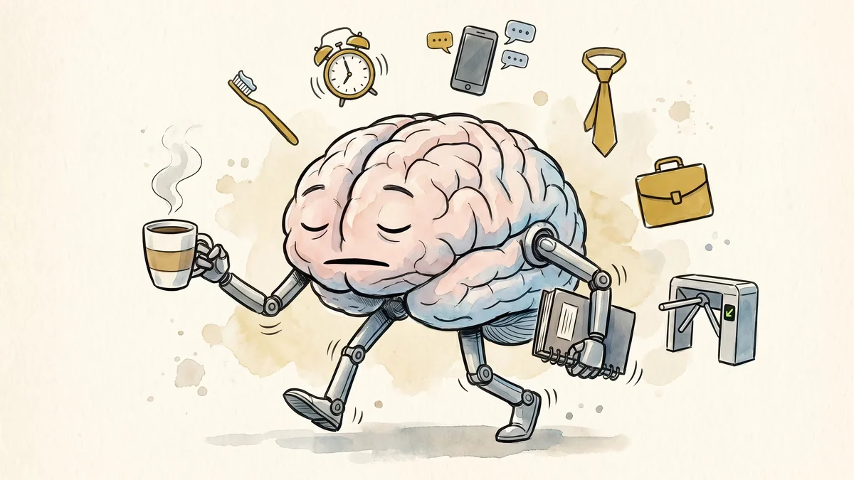 Desconexión y neurociencia: qué es el “modo robot” y cuál es su impacto en la vida diaria