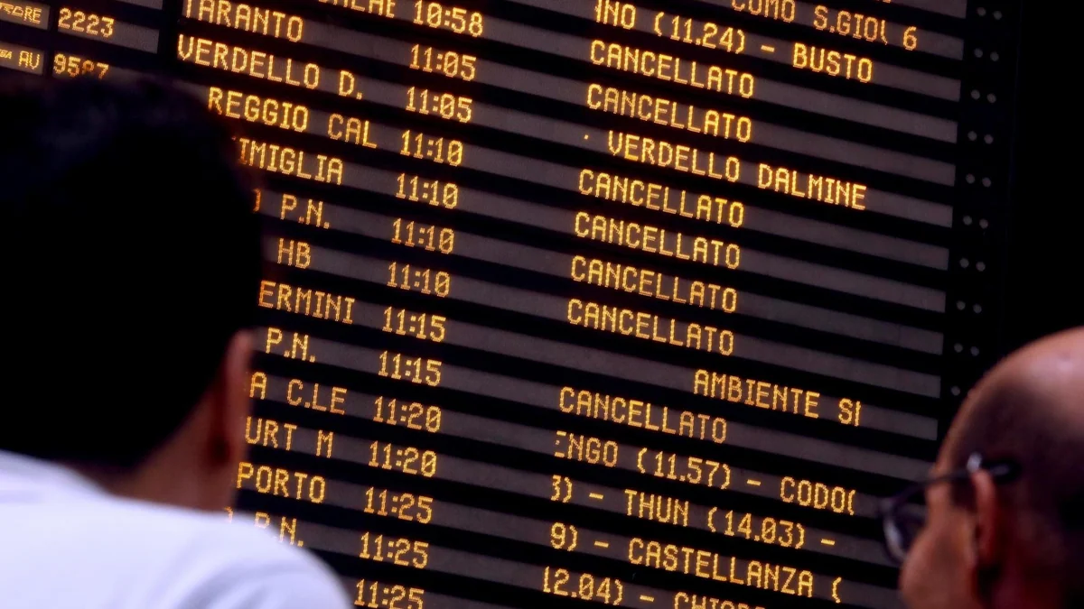 Sciopero dei treni il 24 luglio. Gli orari dello stop e le fasce garantite
