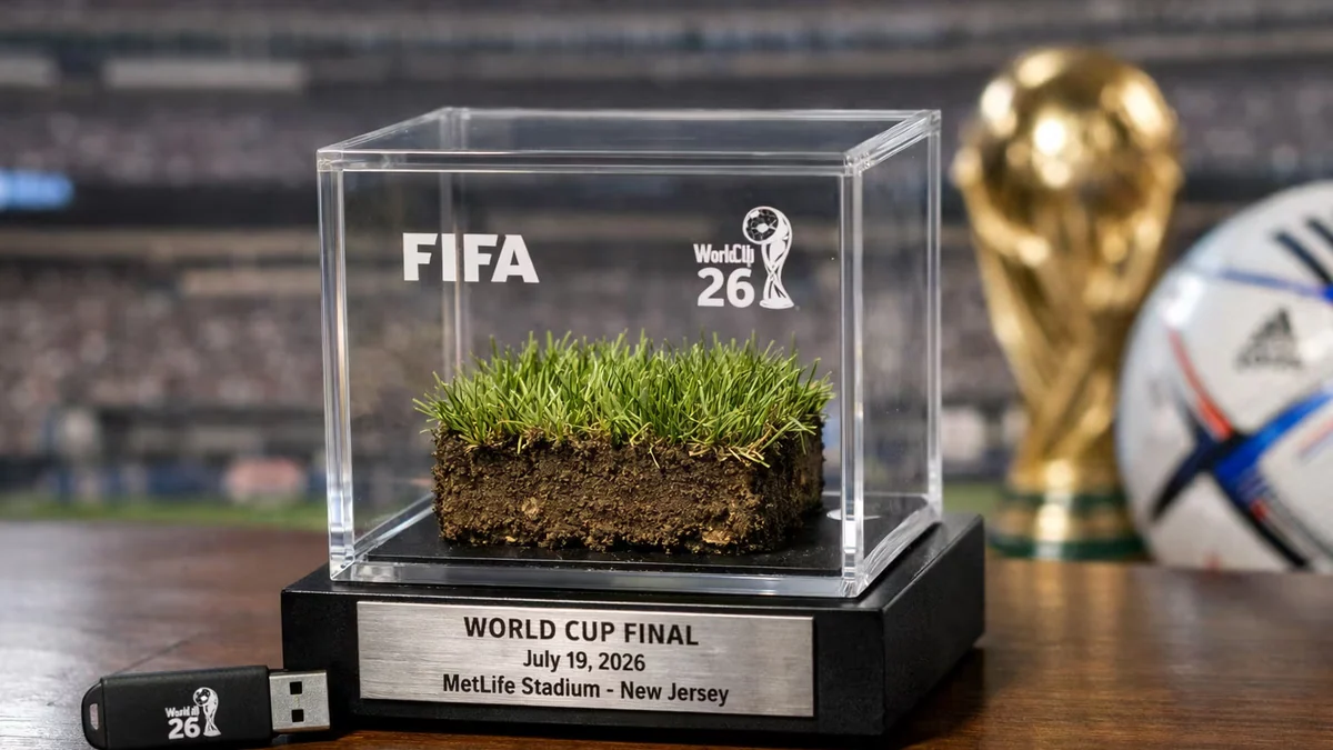 La FIFA venderá fragmentos del césped de la final del Mundial 2026: cuánto costarán y quiénes podrán comprarlos