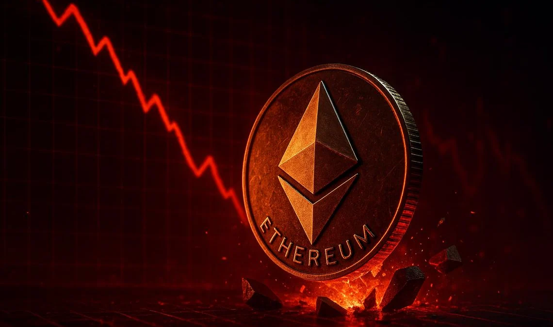 Il prezzo di Ethereum oggi raggiunge una profonda area di ipervenduto sotto un forte trend ribassista