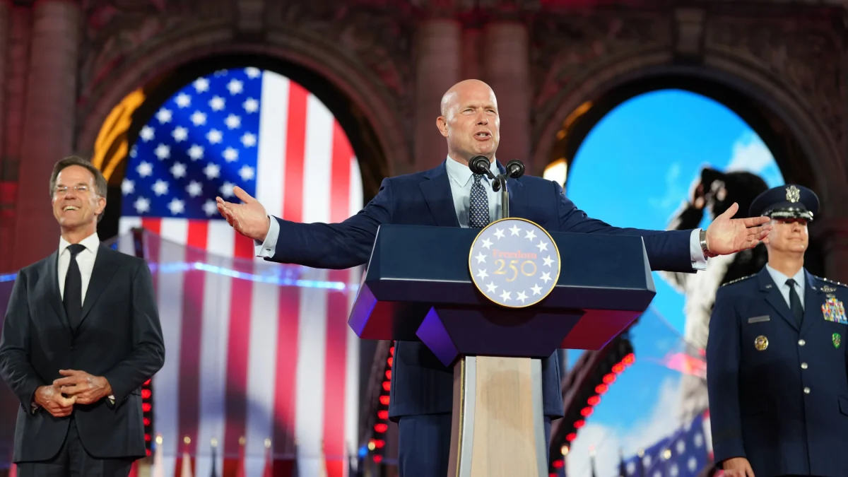 Matthew Whitaker: Trumps Mann bei der NATO
