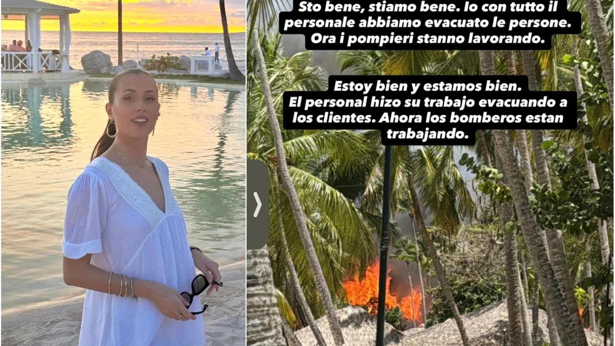 Incendio Santo Domingo, Sara Calabria: "Ho visto persone tornare a prendere le valigie"