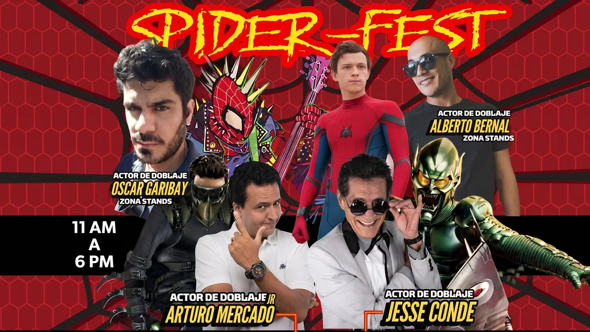 Llega el Spider-Fest a la CDMX, actores de doblaje, concursos y proyecciones gratis: lugar, fecha y horario