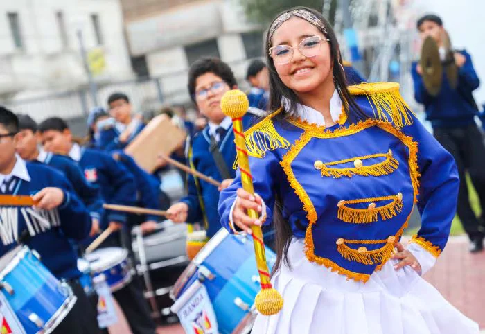 La banda escolar de Huaycán que se hizo viral se prepara para las celebraciones de Fiestas Patrias 2026