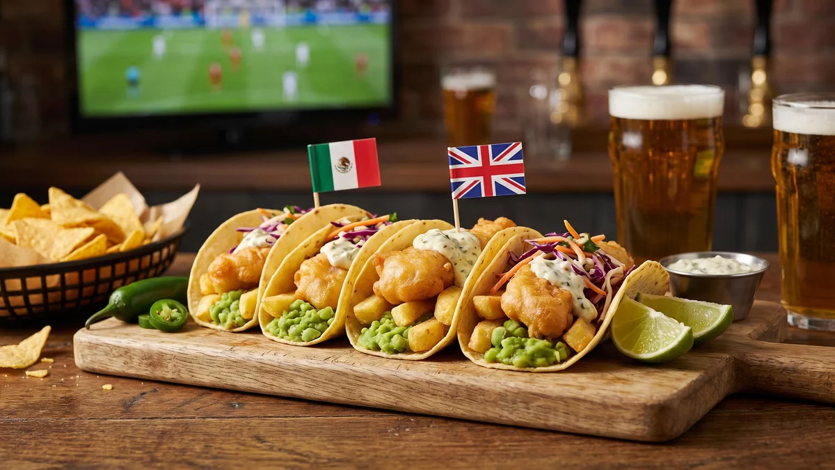 Cómo hacer tacos estilo ‘Fish and Chips’ para el partido México vs Inglaterra