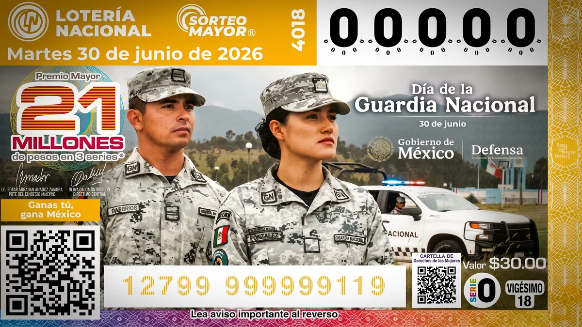 Resultados del Sorteo Mayor 4018 de la Lotería Nacional del martes 30 de junio: premio mayor y reintegros