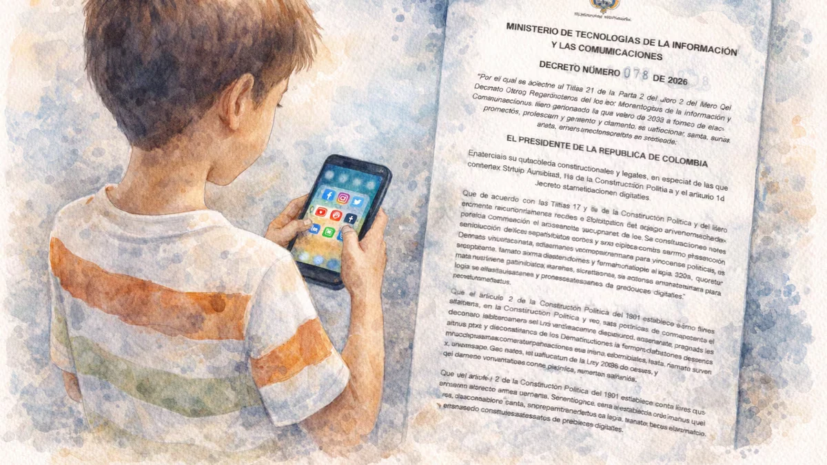 Gobierno nacional expidió decreto para proteger a menores de edad con respecto al uso de internet